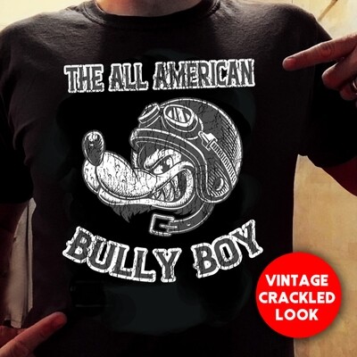 Vintage Bully Boy - Tee Shirt - Free Shipping Vintage Bully Boy - Tee Shirt - Free Shipping