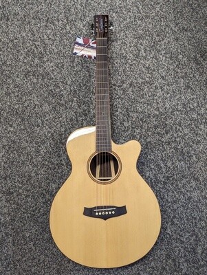 Tanglewood TWJ SFCE Java Electro-Acoustic Guitar with Hard Foam Case