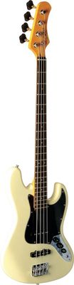 EKO VJB-200V Bass Guitar Vintage White