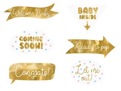 Photobooth baby shower juhliin