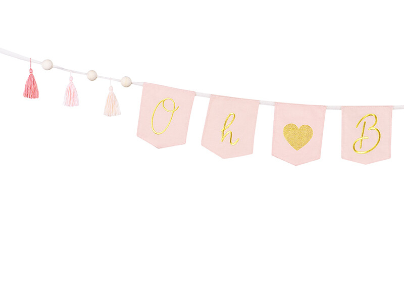 Koristenauha baby shower juhliin
