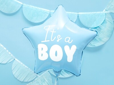 Baby shower juhliin folioilmapallo