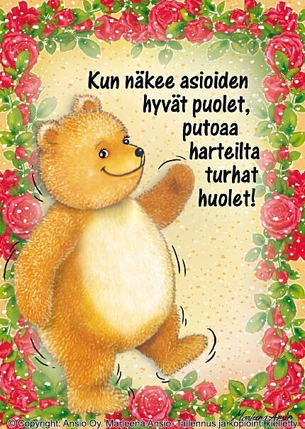 Suomalainen kortti baby shower lahjaan