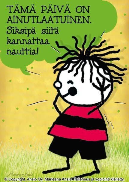 Suomalainen kortti baby shower lahjaan