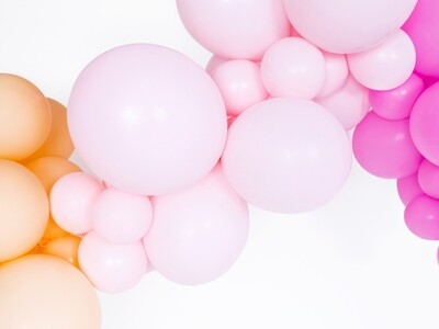Ilmapallot 100kpl, pastellipinkki
