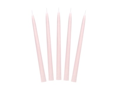 Kruunukynttilät 10kpl, dusty rose