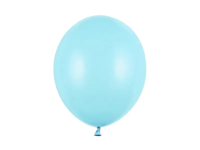 Vaaleansiniset ilmapallot baby showereille