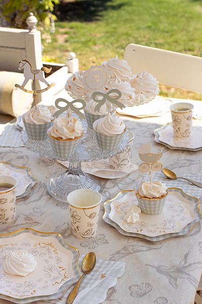 Lautaset, beige 20cm, 6kpl