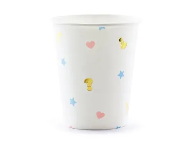 Pahvimukit vauvajuhliin