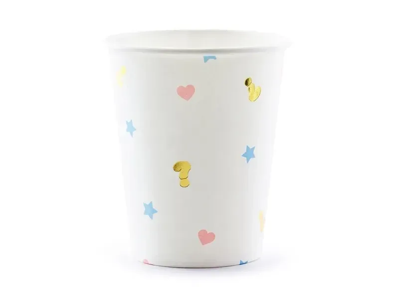 Pahvimukit vauvajuhliin