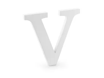 Puiset kirjaimet V A U V A, 20cm