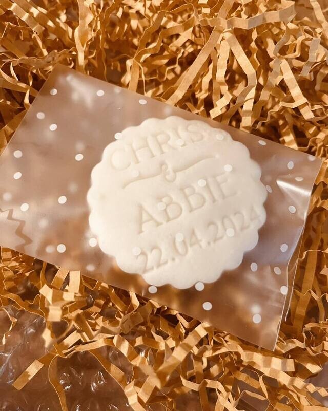 Personalised Wedding Biscuits