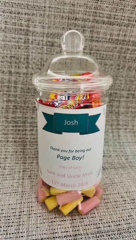 Personalised Sweet Jar