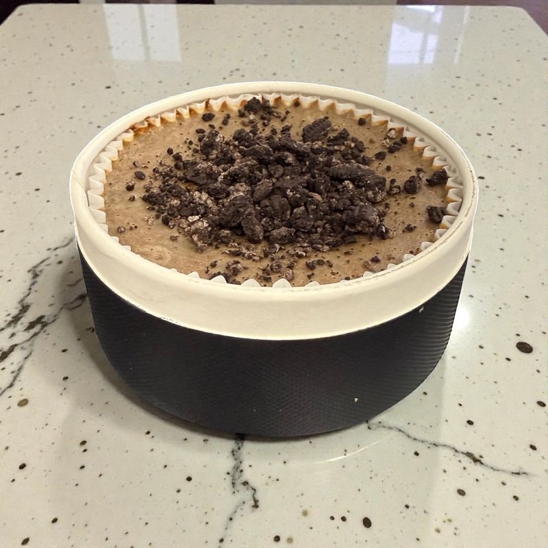 Tarta de queso y Oreo