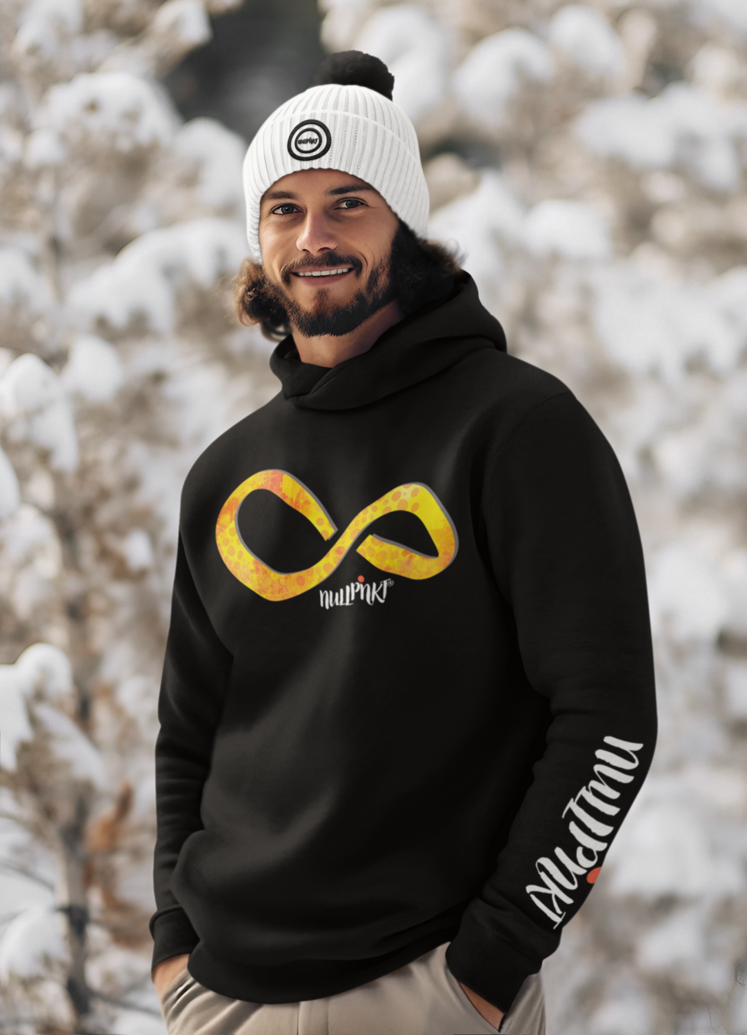 Nullpnkt his Hoodie Unendlichkeit