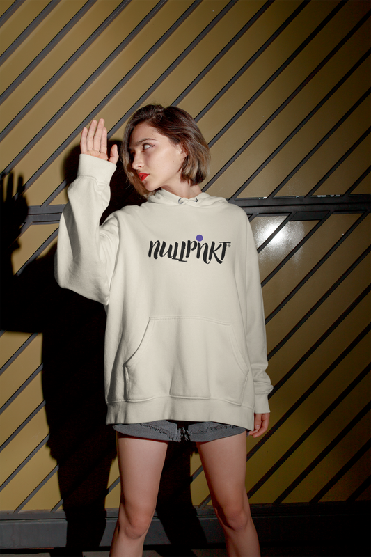 Nullpnkt her Hoodie Black&White Nullpnkt her Hoodie Black&White