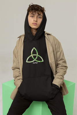 Nullpnkt his Hoodie Trinität Grün