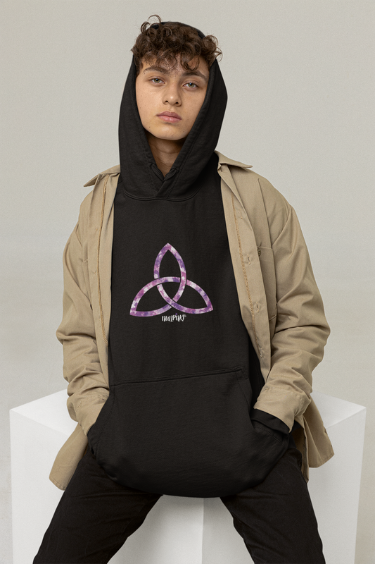 Nullpnkt his Hoodie Trinität Lila