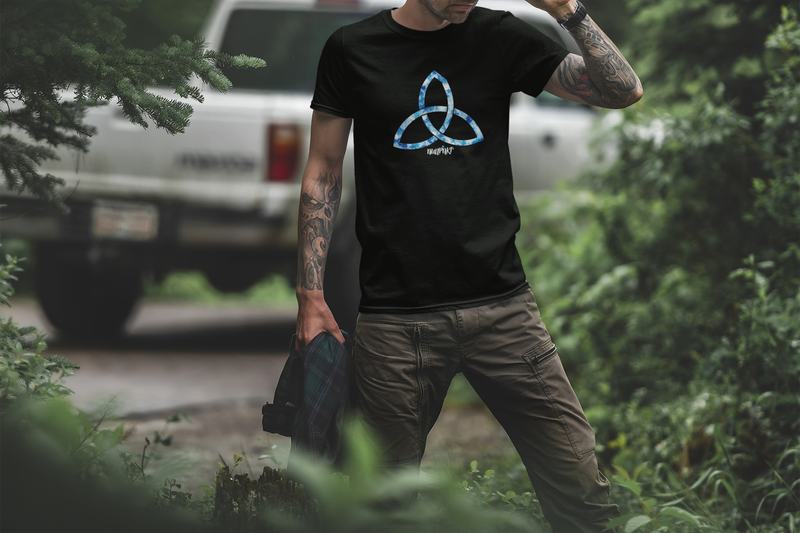 Nullpnkt his T-Shirt Trinität Blau Nullpnkt his T-Shirt Trinität Blau