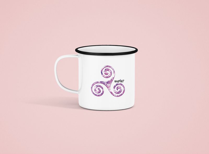 Nullpnkt Emaille Weiß "Trinity"