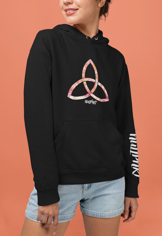 A Nullpnkt her Hoodie Trinität Orange