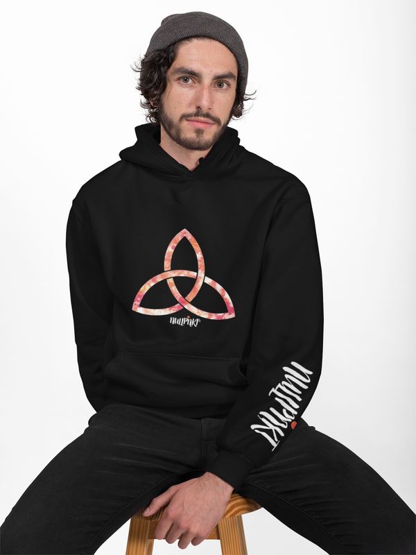 A Nullpnkt his Hoodie Trinität Orange