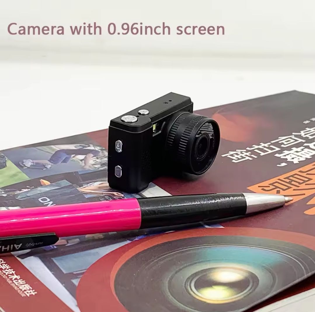JOZUZE MD30 Mini Camera With Screen CMOS Indoor Home Outdoor 1080p Sports Portable Vintage Very Small Mini Camera Video Recorder.