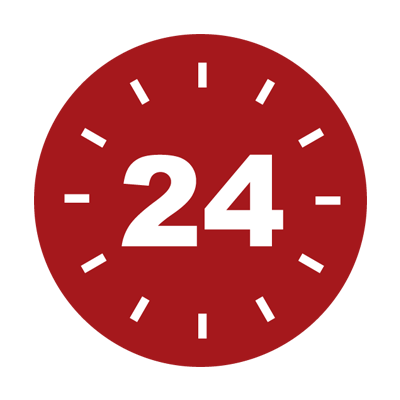 Available 24 Hours