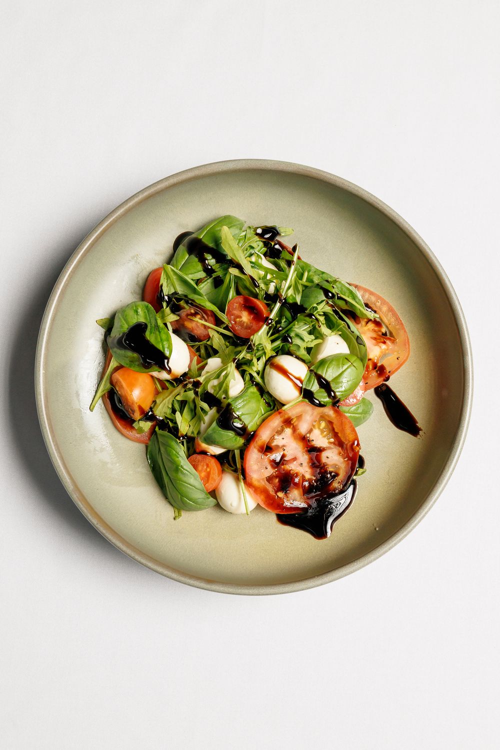 Tomato, Bocconcini and Basil Salad