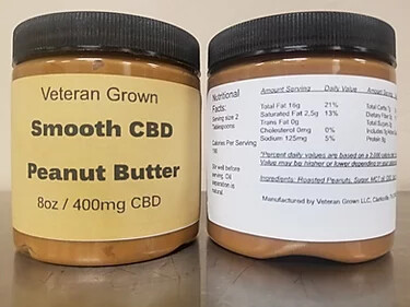 8oz CBD Peanut Butter (400mg)