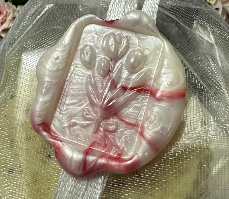 Flowers bouquet  Wax Seal