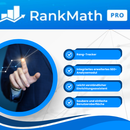 Rank Math PRO - WordPress SEO leicht gemacht - Tool für Top-Ranking! Ver. 3.0.70