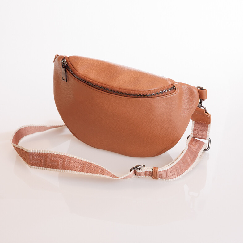 Leder tasje bruin