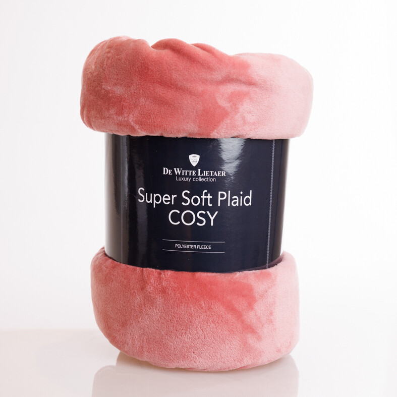Plaid Cosy Dusty rose