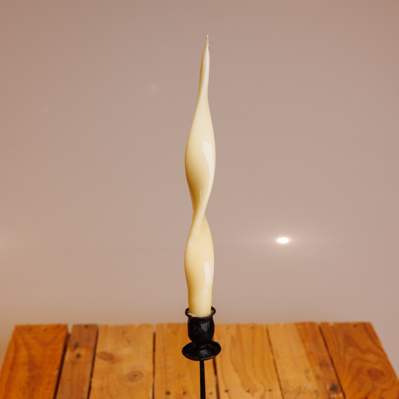Vela Candelabro Espiral 142E Esmaltada