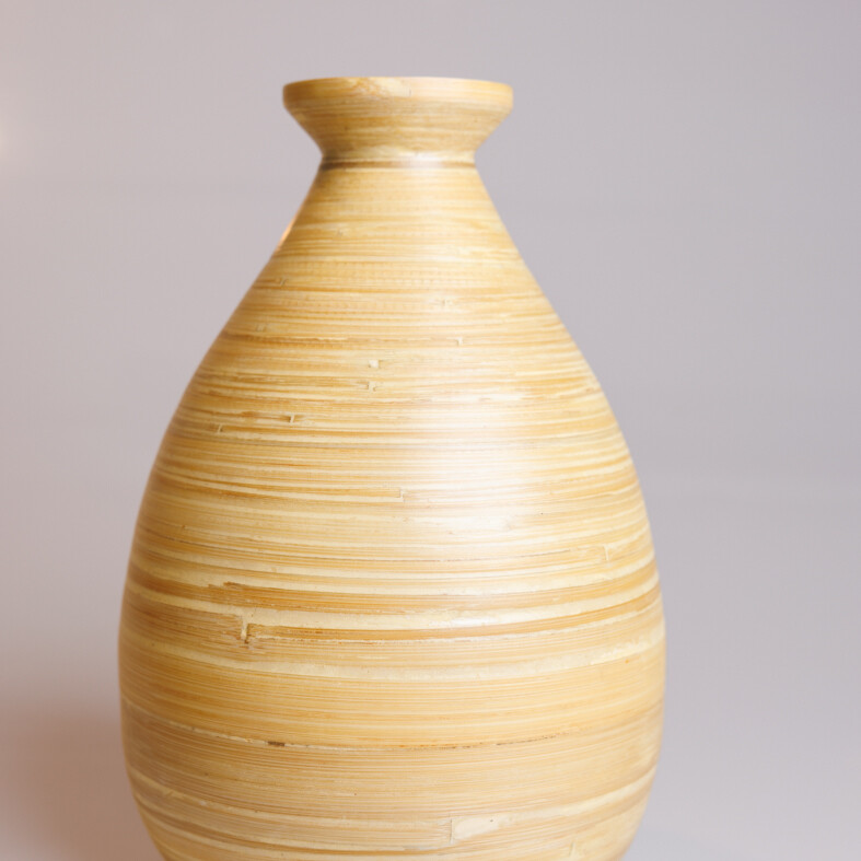 Vase Decente banboo natural