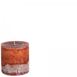 Bert candle ø10x10 cocoabrown