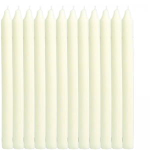 Tablecandle ivory 22x300