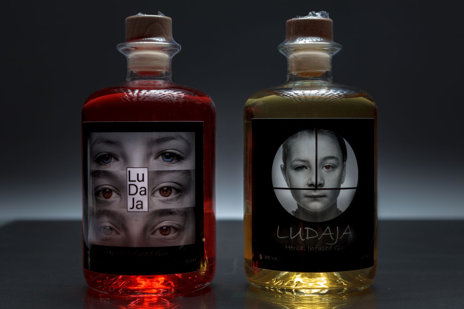 LUDAJA RODE GIN - 70 cl