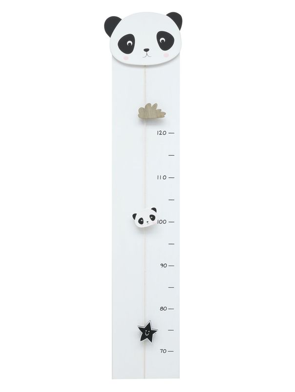 Groeimeter in wit met panda