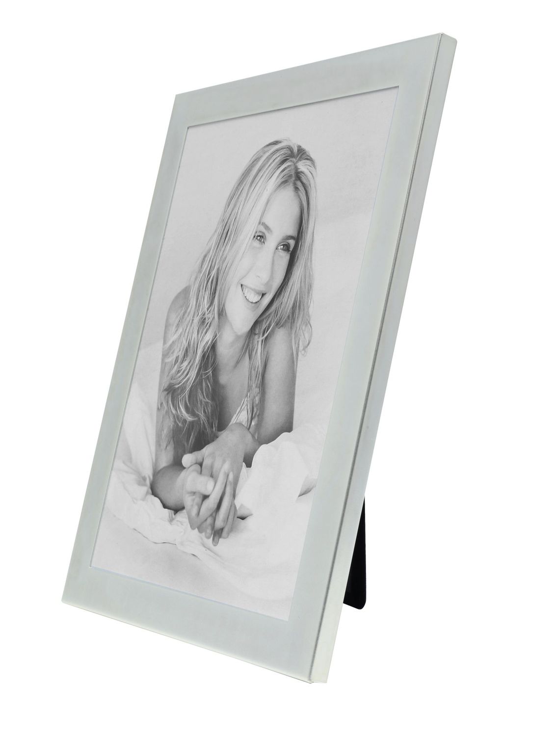 Fotokader in matte zilverkleur 13/18 cm