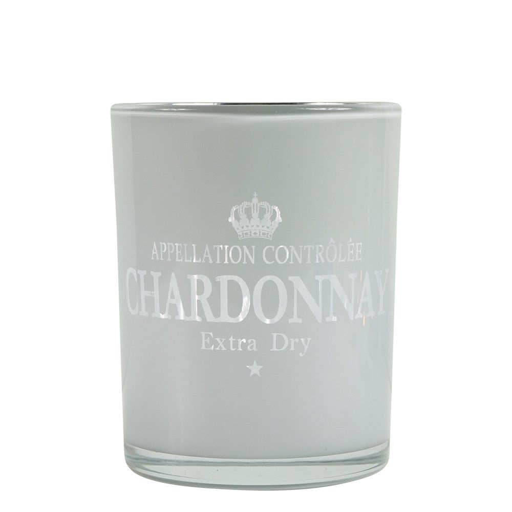 windlicht wijn chardonnay wit medium 12cm
