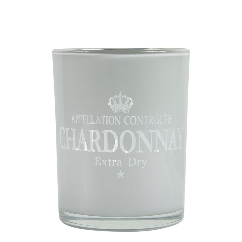 windlicht wijn chardonnay wit medium 12cm