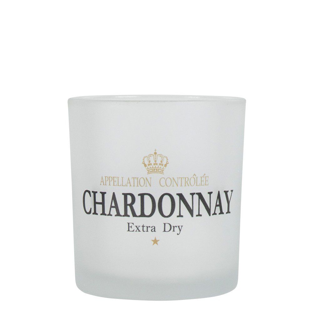 windlicht wijn chardonnay wit small 8cm