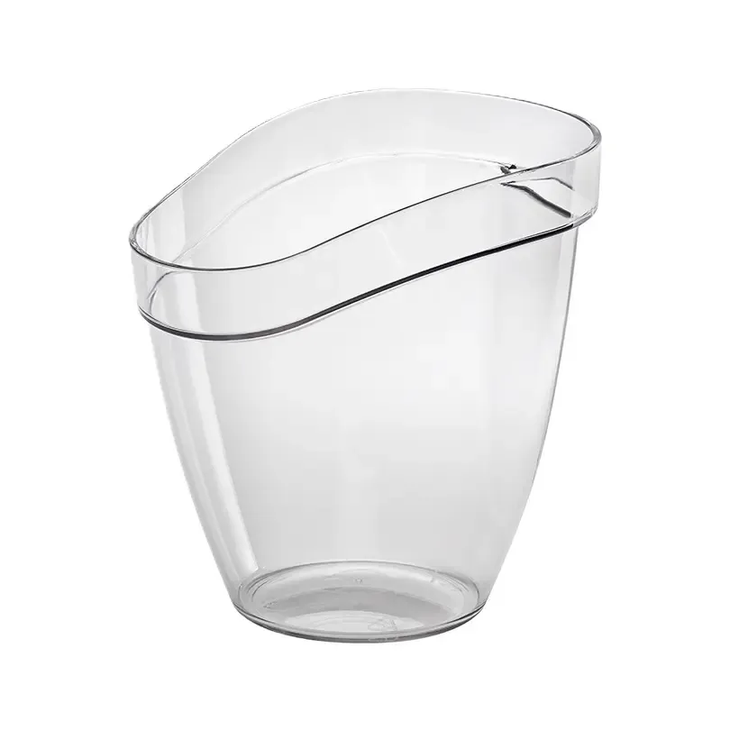 Transparante ijsemmer cristal