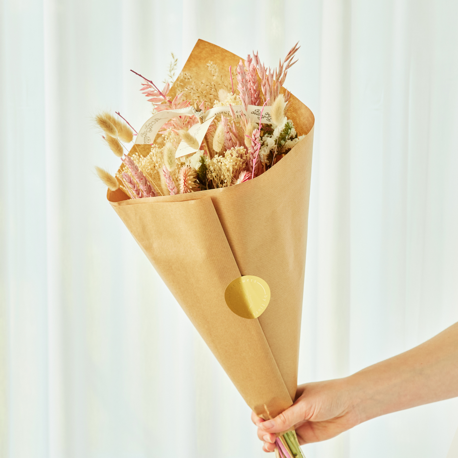 Dried Flowers - Field bouquet Exclusive - Blush Large