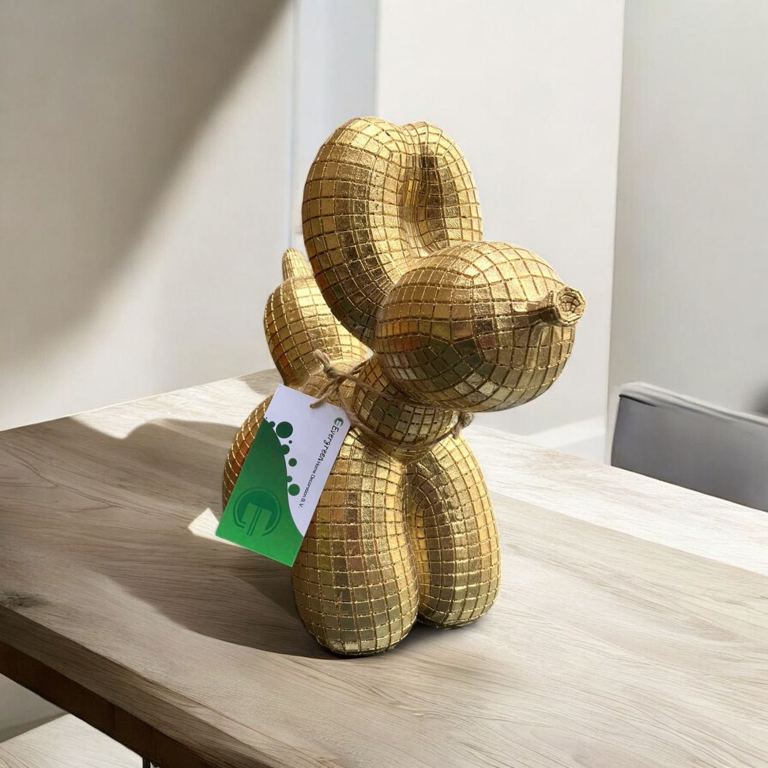 Balloon dog gold 26x12x26cm
