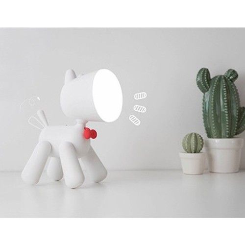 PuppyLamp - (Bruin en wit)