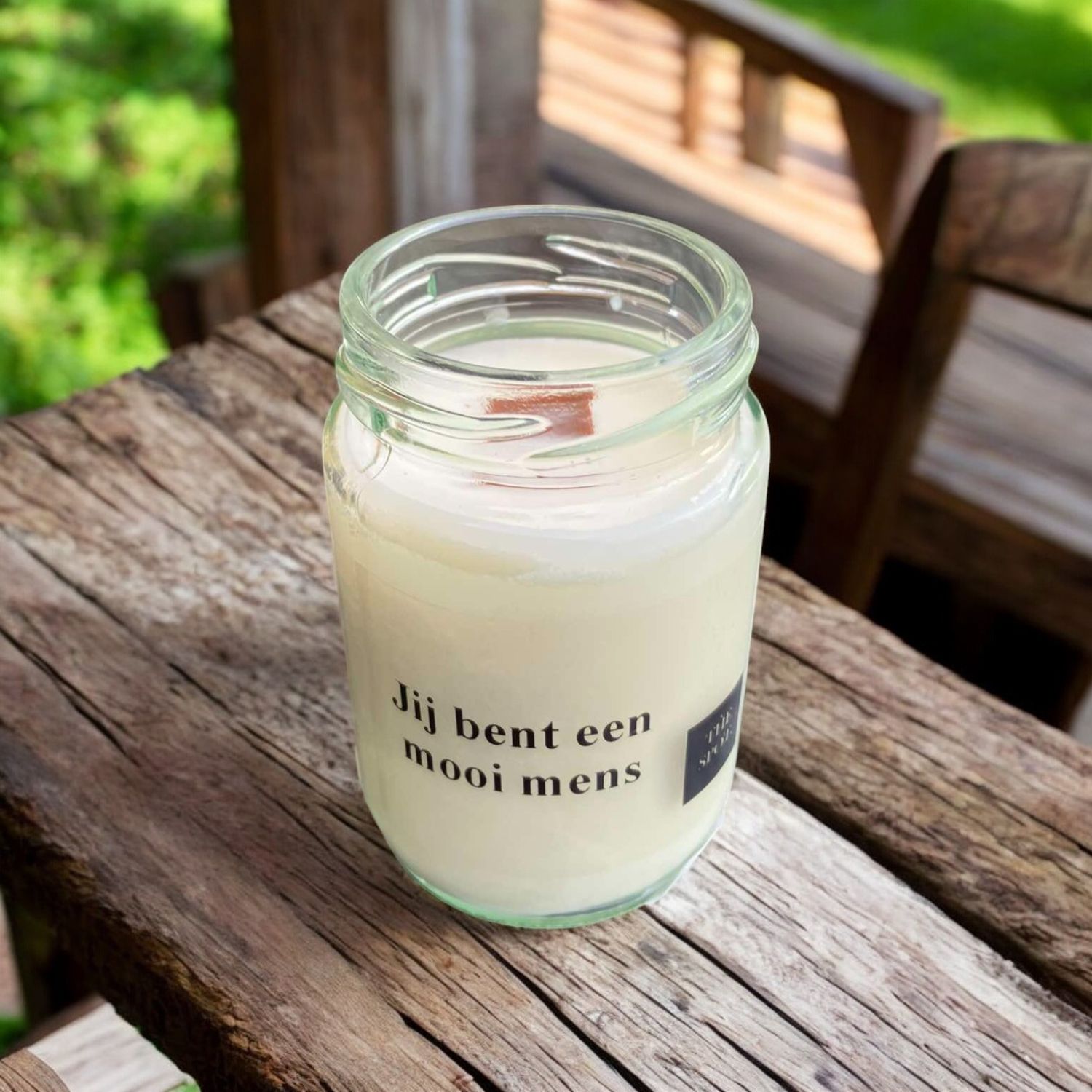 Jij bent een mooi mens 8x4,5 cm