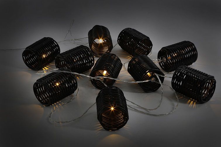 Guirlande LED Kacy zwart-L240B5H7CM